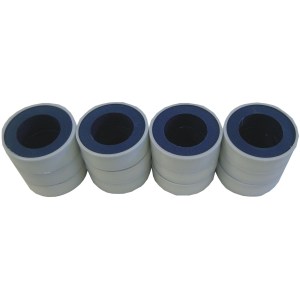 TEFLON TAPE, 0.003" X 0.5" X 520"