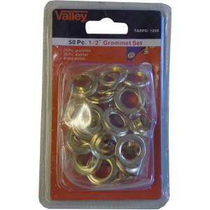 50 PC. 1/2" GROMMETS SET