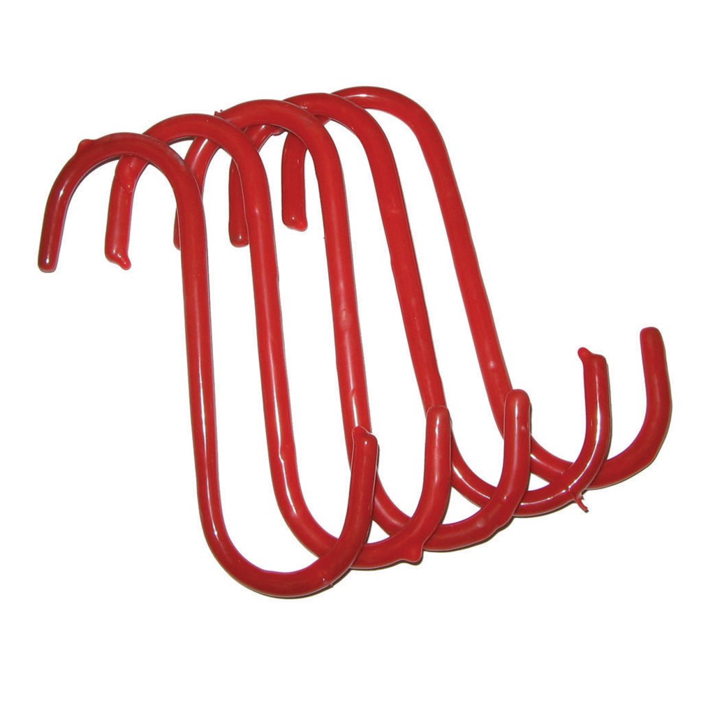 10 PC. "S" HOOKS