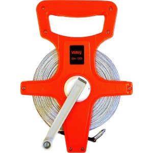 100FT/30M OPEN REEL FIBERGLASS TAPE MEASURE, COMBO. BLADE