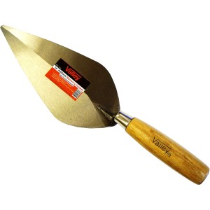 10"X4.5" MASONRY TROWEL, WOOD HANDLE