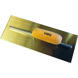 5" X 13" FINISH TROWEL, WOOD HANDLE