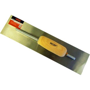 4" X 16" FINISH TROWEL, WOOD HANDLE