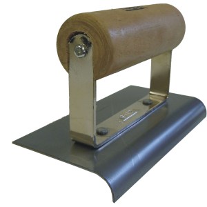 2.5" X 6" OUTSIDE EDGE TOOL, WOOD HANDLE