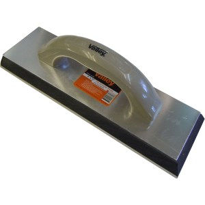 4" X 12" TILE GROUTER FLOAT, PVC HANDLE