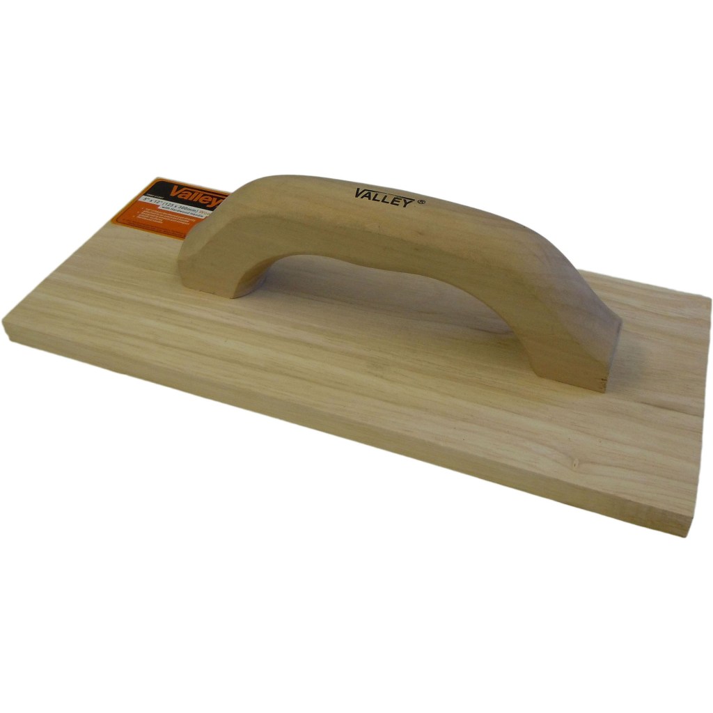 5" X 12" X 1/2" WOOD FLOAT TROWEL