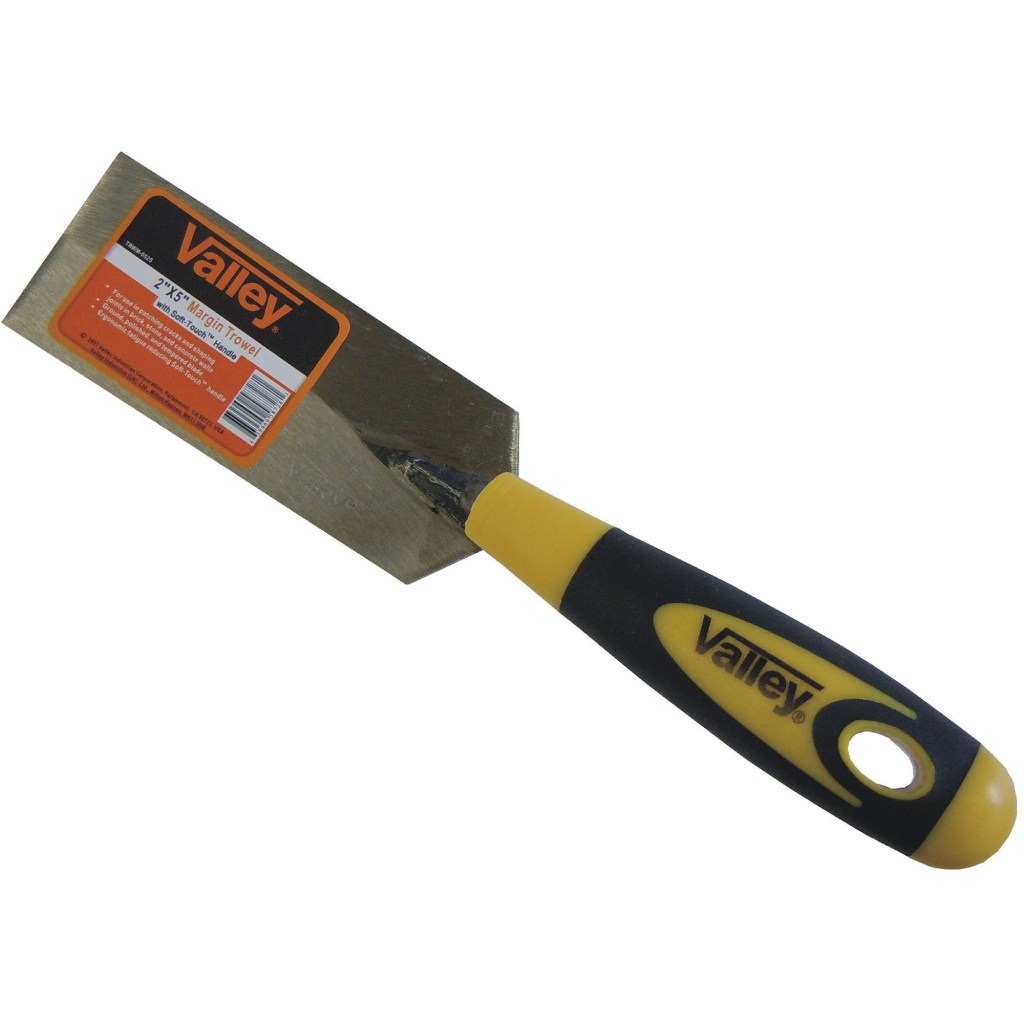 5" X 2" MARGIN TROWEL, SOFT-TOUCH™ HANDLE
