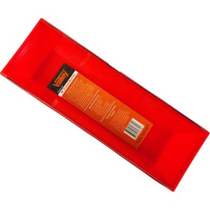 14" POLY DRYWALL MUD PAN, RED