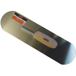 5" X 18" SWIMMING POOL TROWEL, HARDWOOD HANDLE