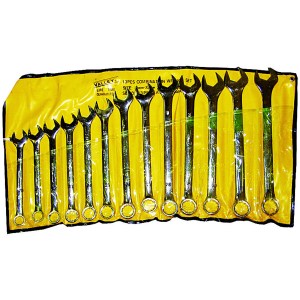 13 PC. COMBINATION WRENCH SET, CR-V, 20-32 MM.