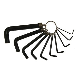 10 PC. HEX KEY WRENCH SET, 1.5-10 MM