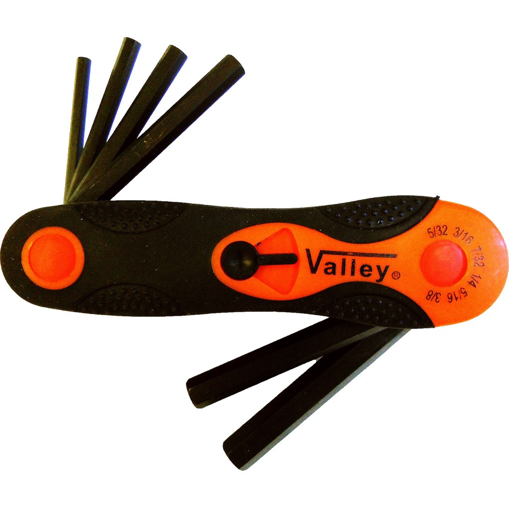 6 PC. JUMBO FOLDING HEX KEY WRENCH, 5/32"-3/8", PRO-SERIES™