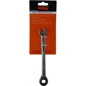 7/16" RATCHETING WRENCH-GEAR BOX END