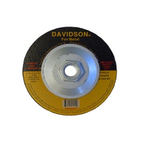 GRINDING WHEEL, METAL, 4.5" X 1/4" X 7/8", 5/8" METAL HUB