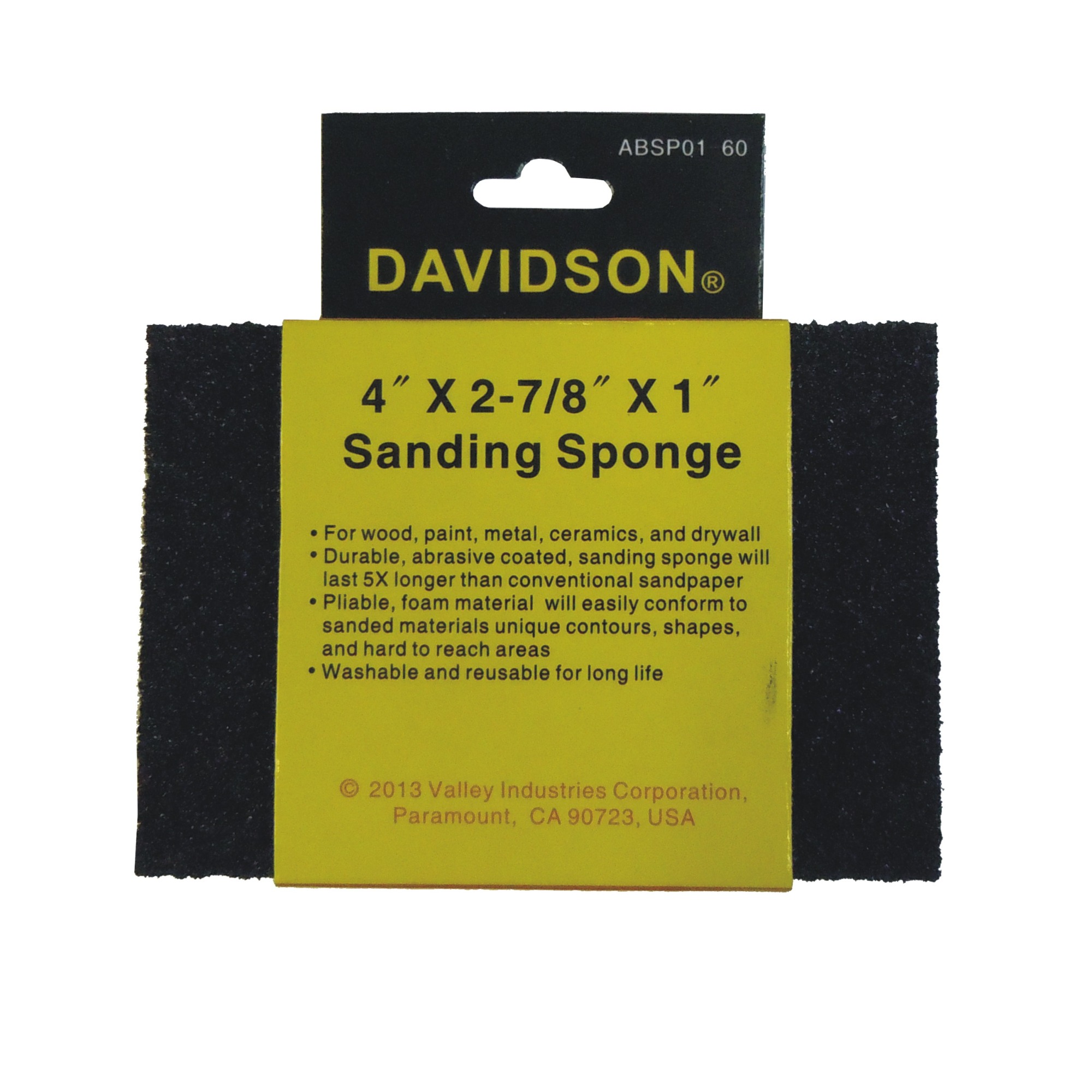 4" X 2-7/8" X 1" SANDING SPONGE, 60 GRIT - Image 3
