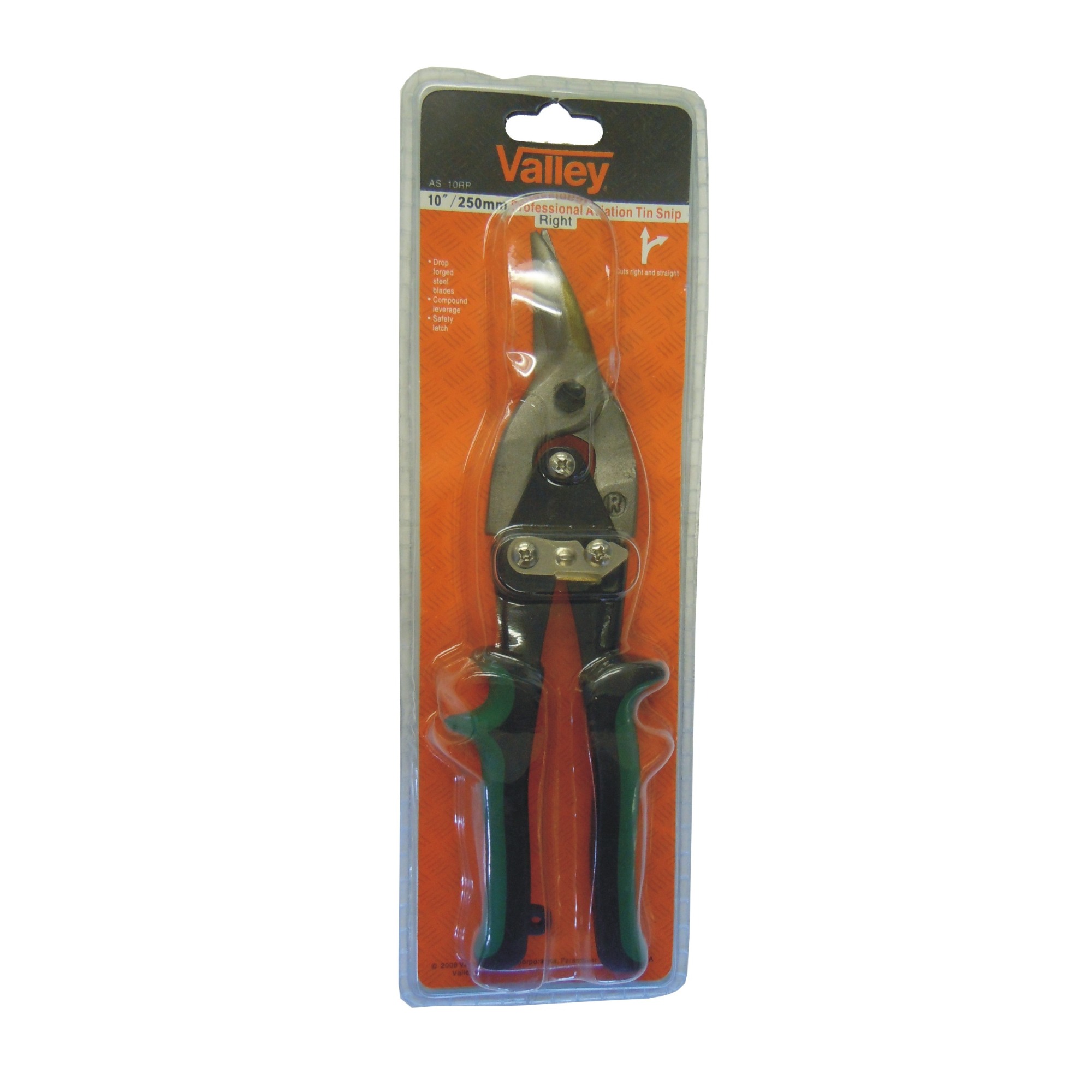 AVIATION TIN SNIP, 10", RIGHT, GREEN, FORGED, PRO-SERIES™ - Image 2