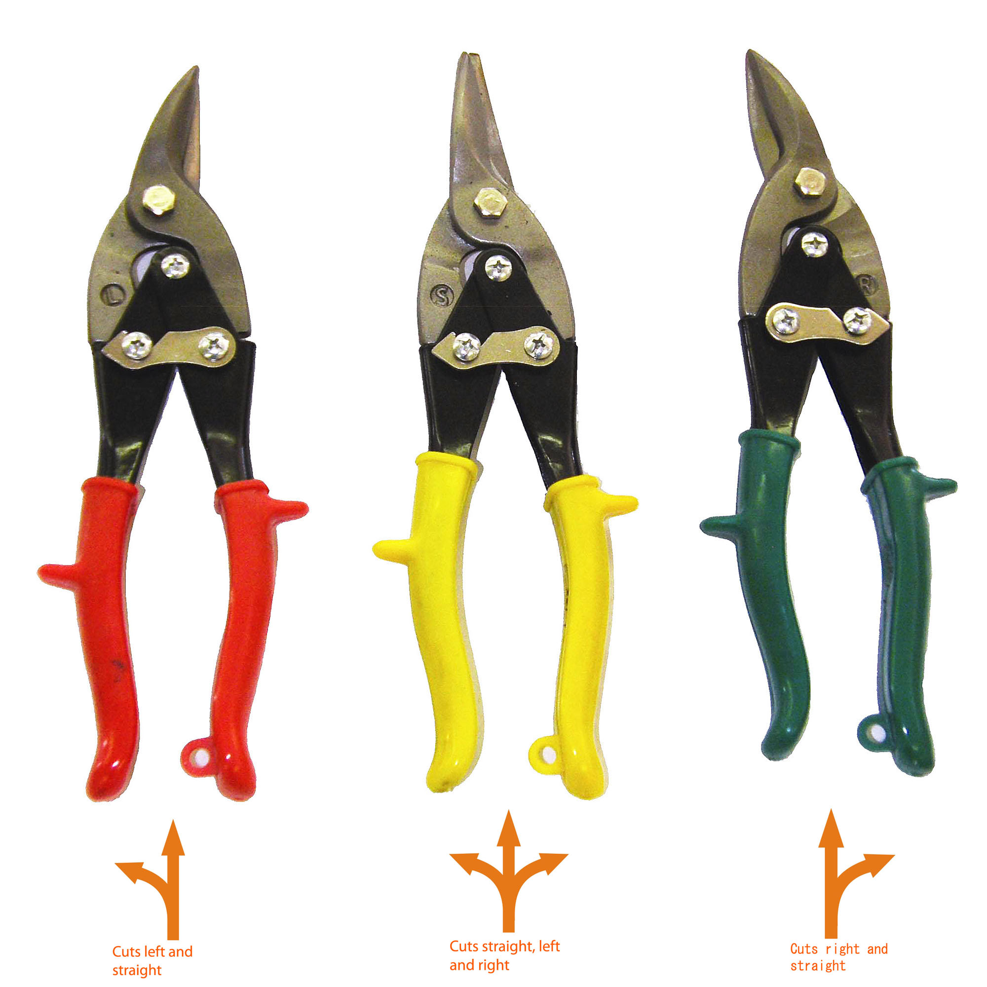 3 PC. AVIATION TIN SNIP SET (LEFT, STRAIGHT, RIGHT) - Image 3