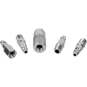 5 PC. QUICK COUPLER SET, ZINC