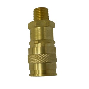 BRASS QUICK COUPLER-MALE 1/4" NPT