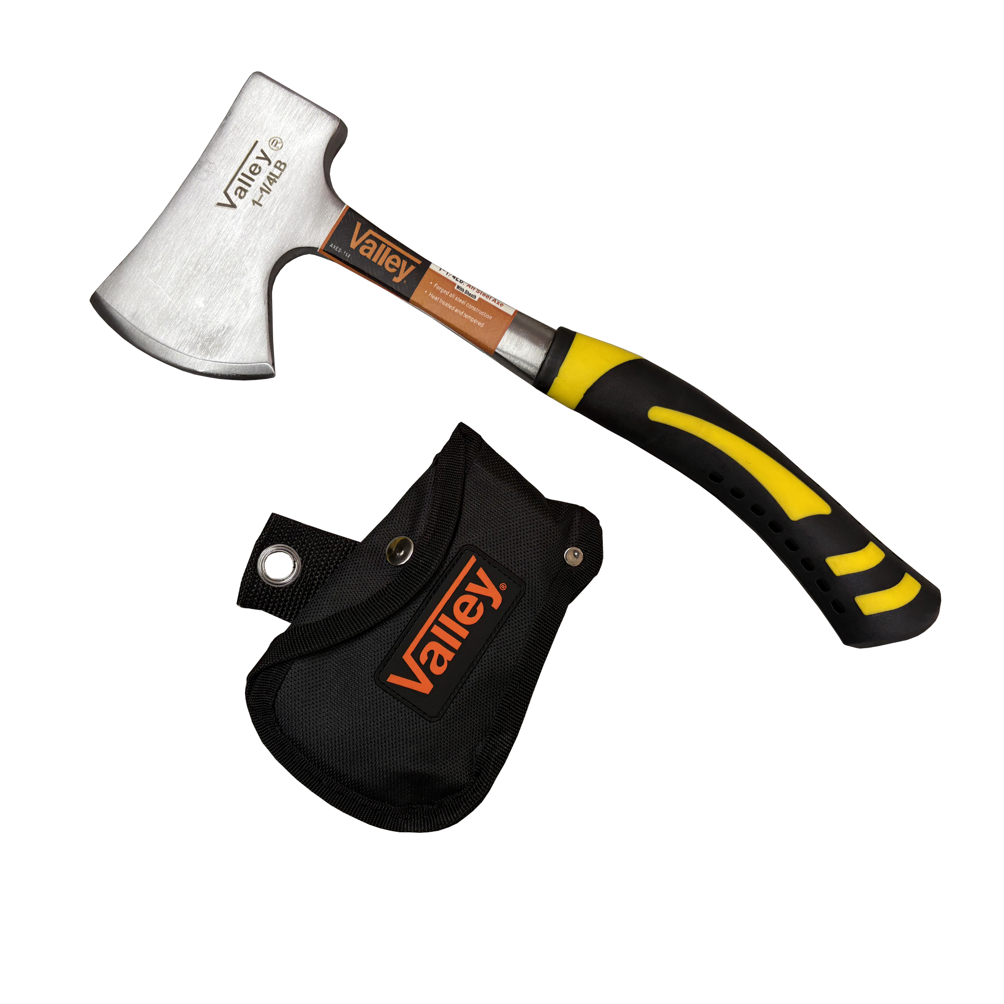 1-1/4 LB. HATCHET, ALL-STEEL UNI-FORGED™ WITH NYLON SHEATH