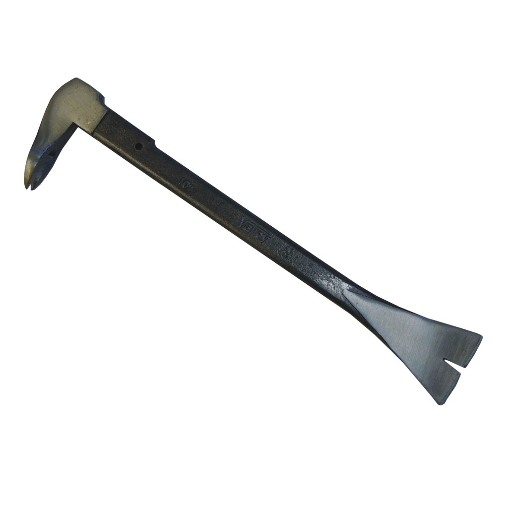 10" MOLDING PRY BAR, EXTRA WIDE CURVED BLADE