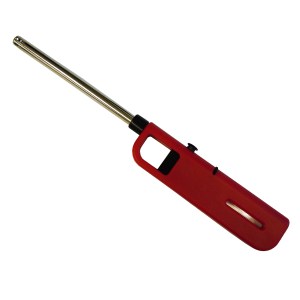 BUTANE BBQ LIGHTER, REFILLABLE (RED/WHITE)