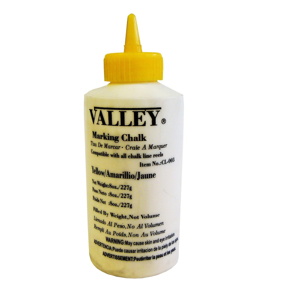 8 OZ. MARKING CHALK POWDER (YELLOW)