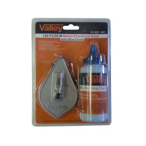 100FT/30M CHALK LINE REEL WITH BLUE CHALK