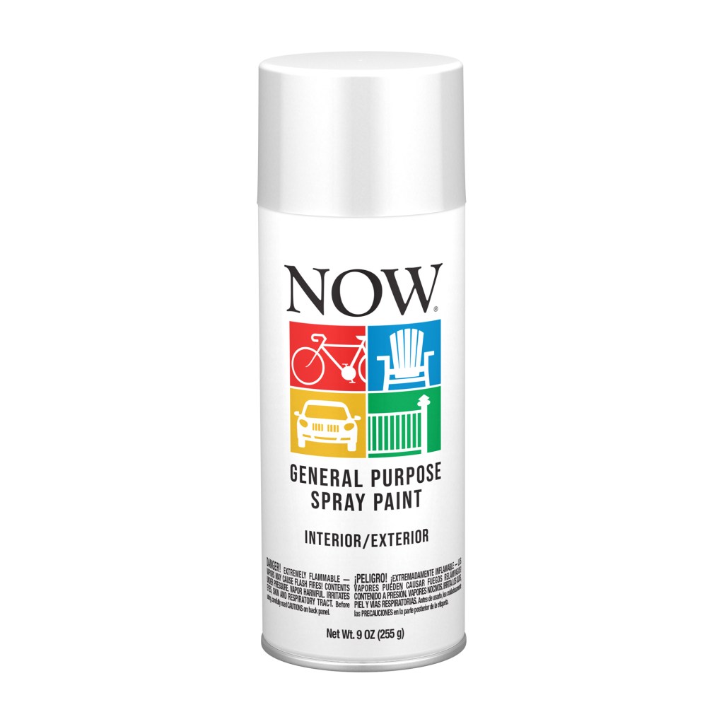 10 OZ. SPRAY PAINT-GLOSS WHITE