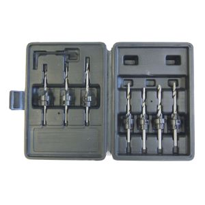 22 PC. TAPER DRILL BIT/COUNTER SINK, WOOD INDEX
