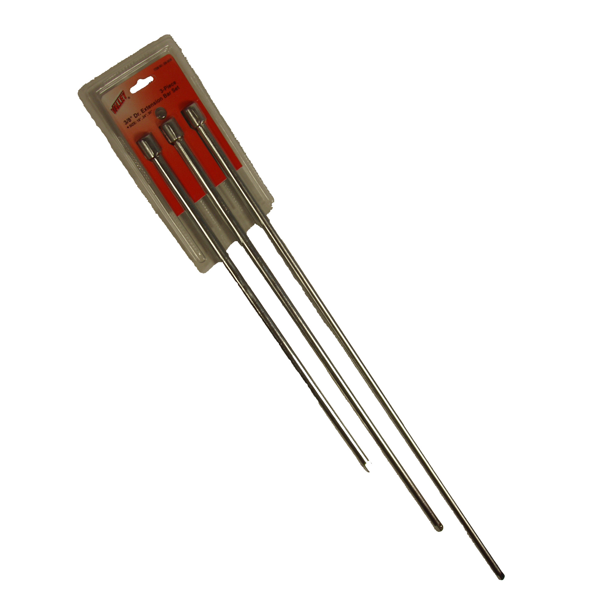 3 PC. 3/8" DR. EXTENSION BAR SET (18",24",30")