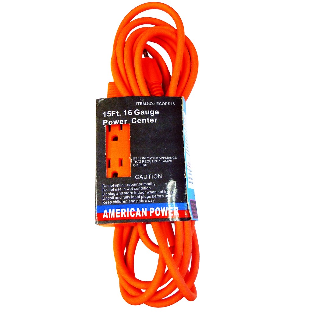 15 FT. 16/3 TRI-TAP POWER CENTER BLOCK (EXPORT)