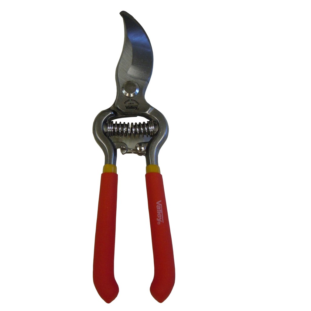 8" BYPASS PRUNING SHEAR,  FORGED, MATTE GRIPS