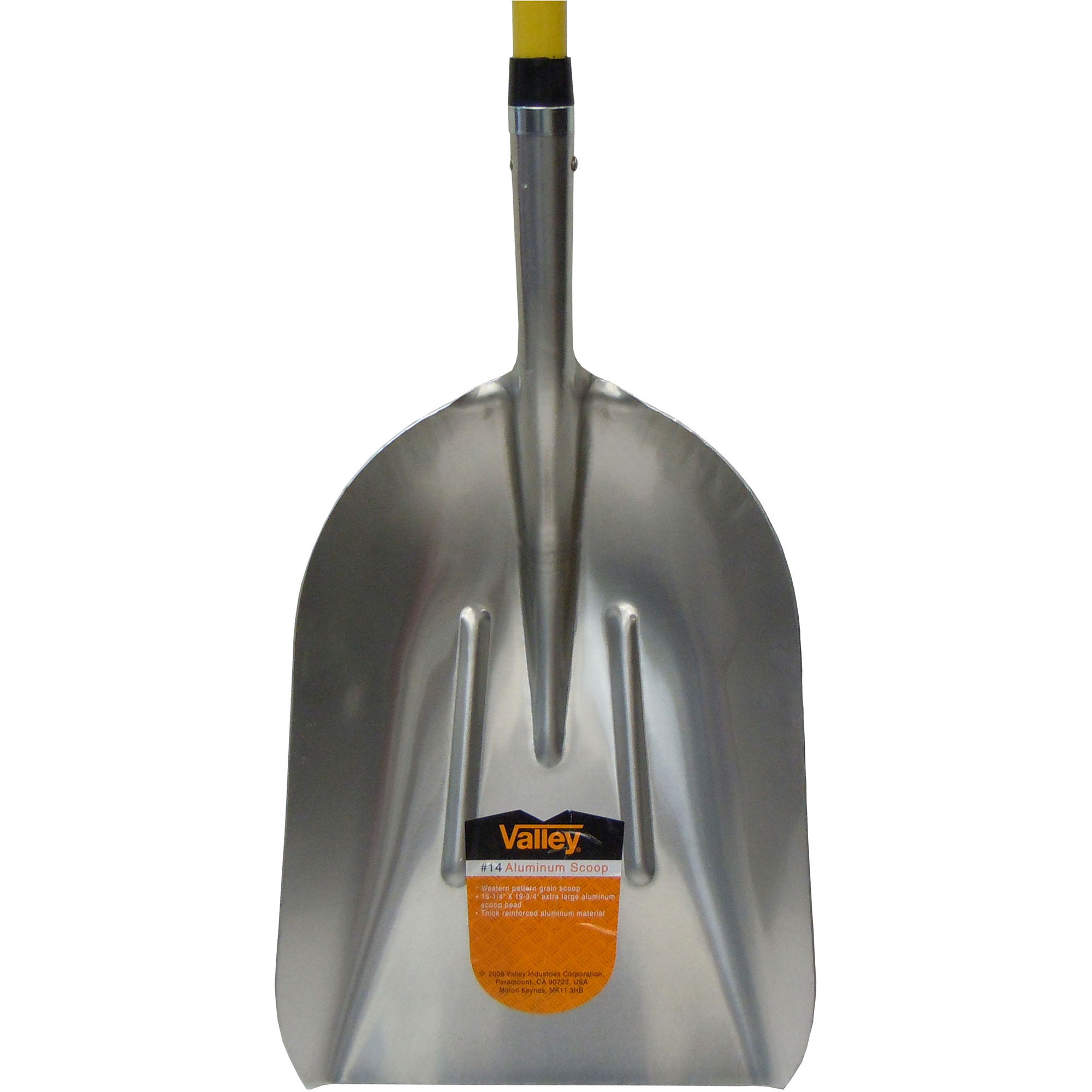 #14 ALUMINUM SCOOP, 30" FIBERGLASS HANDLE (USA) - Image 2