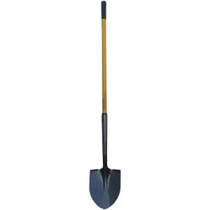 #2 ROUND SHOVEL, 15" XL SOCKET, 48" FIBERGLASS HANDLE (USA)