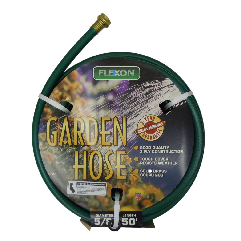 5/8" X 50 FT. WATER HOSE, GREEN (USA)