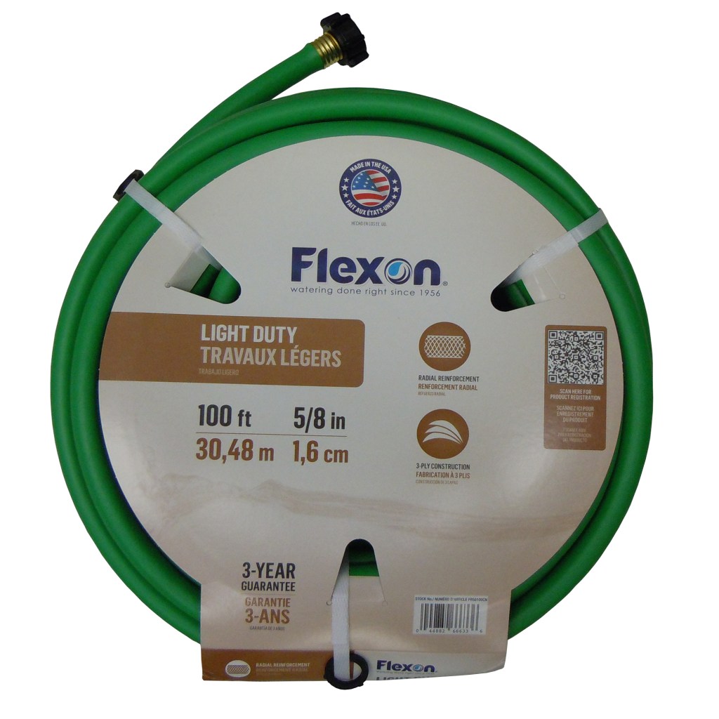 5/8" X 100 FT. WATER HOSE, GREEN (USA)