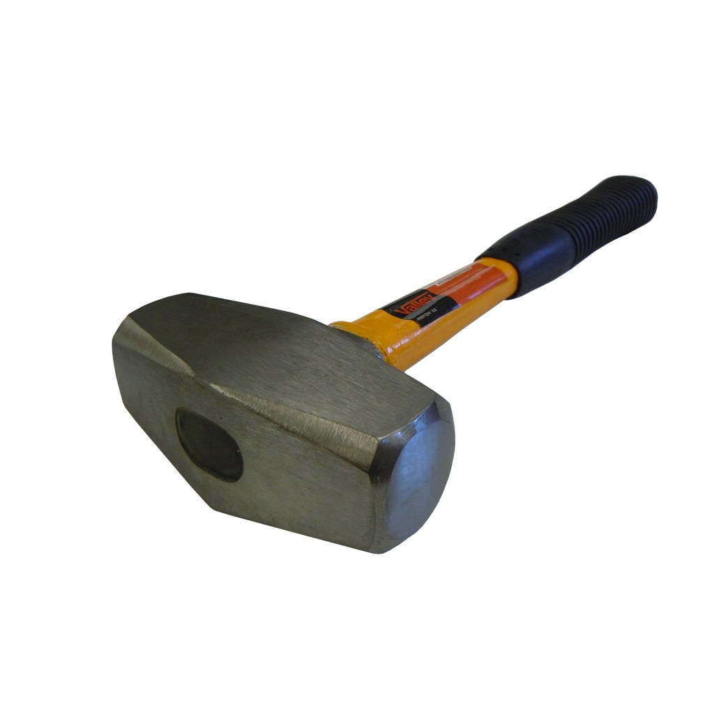 4 LB. DRILLING HAMMER, ANTI-STRIKE CUFF, 11" FIBERGLASS HANDLE