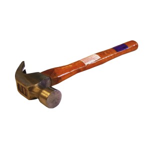 8 OZ. CURVED CLAW HAMMER, WOOD HANDLE