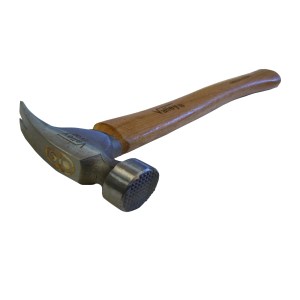 21 OZ. FRAMING HAMMER, CURVED HICKORY HANDLE (USA)