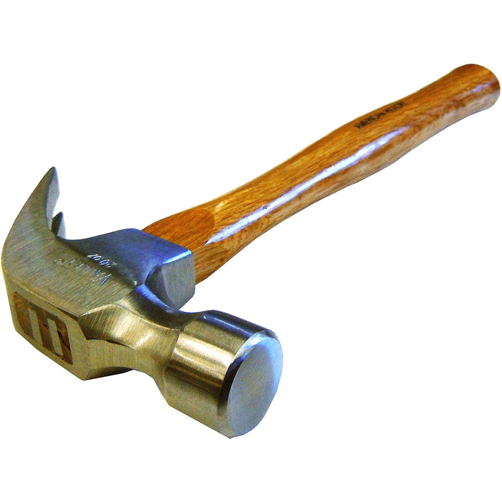24 OZ FINISHING HAMMER, HICKORY HANDLE (USA)