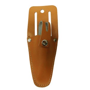 PLIER HOLDER, LEATHER, CLOSED END, SNAP BUTTON (INDIA)