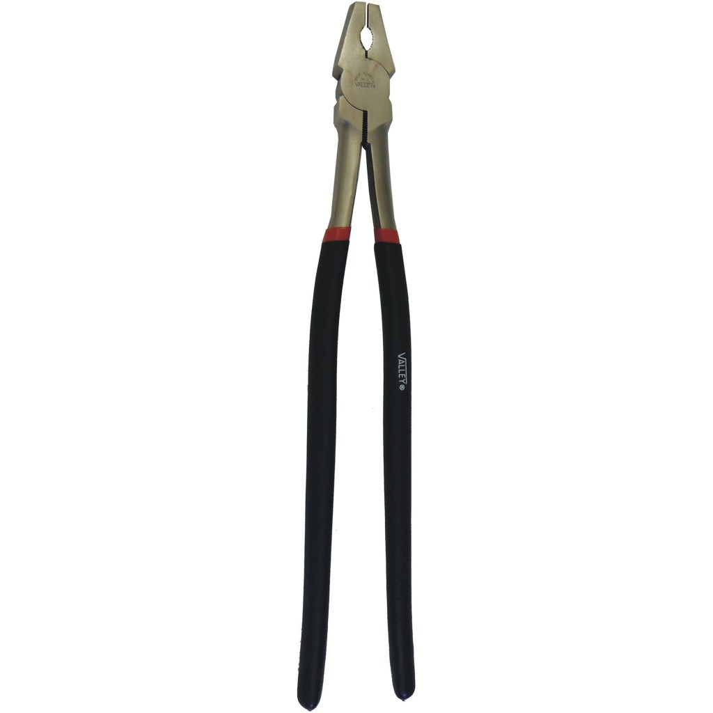 18" ELECTRICIAN LINESMAN PLIER, CR-V, FOAM GRIPS
