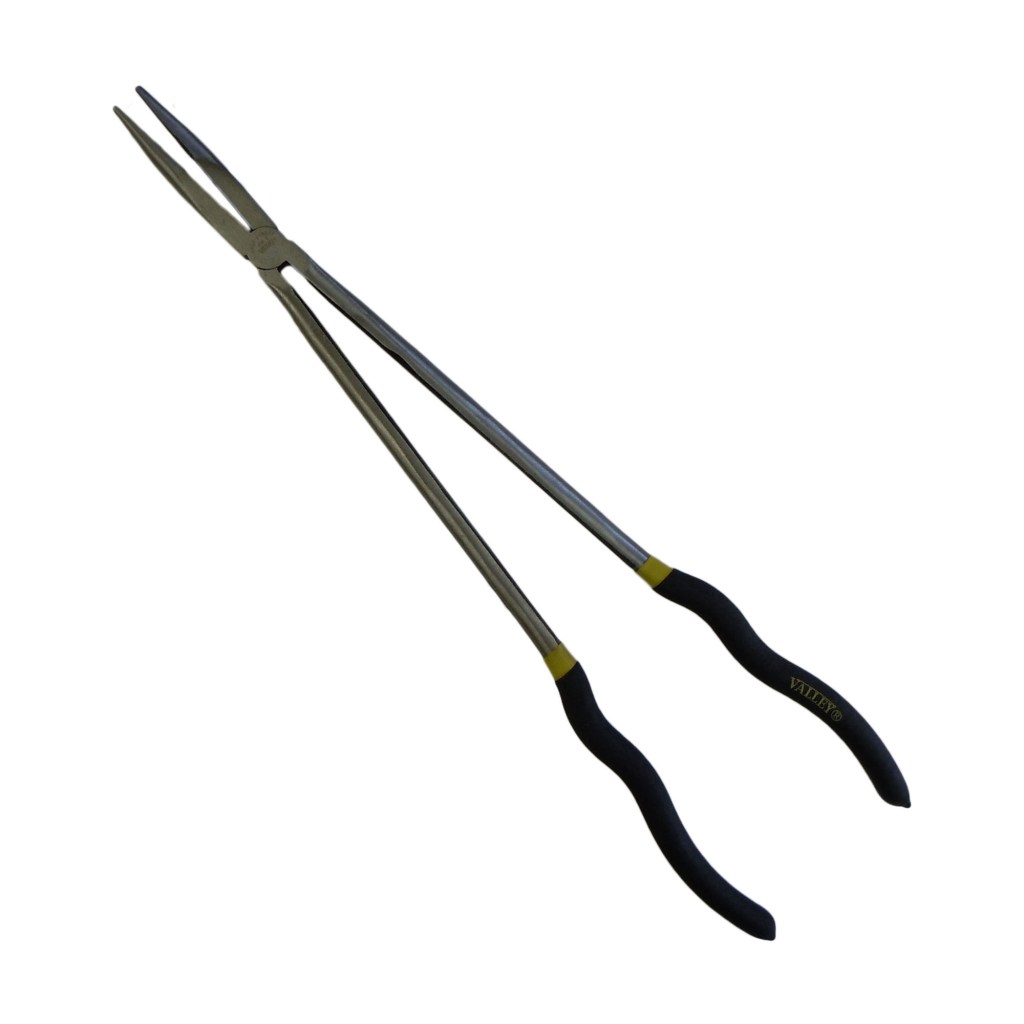 16" LONG NOSE PLIER, CR-V, FOAM GRIPS