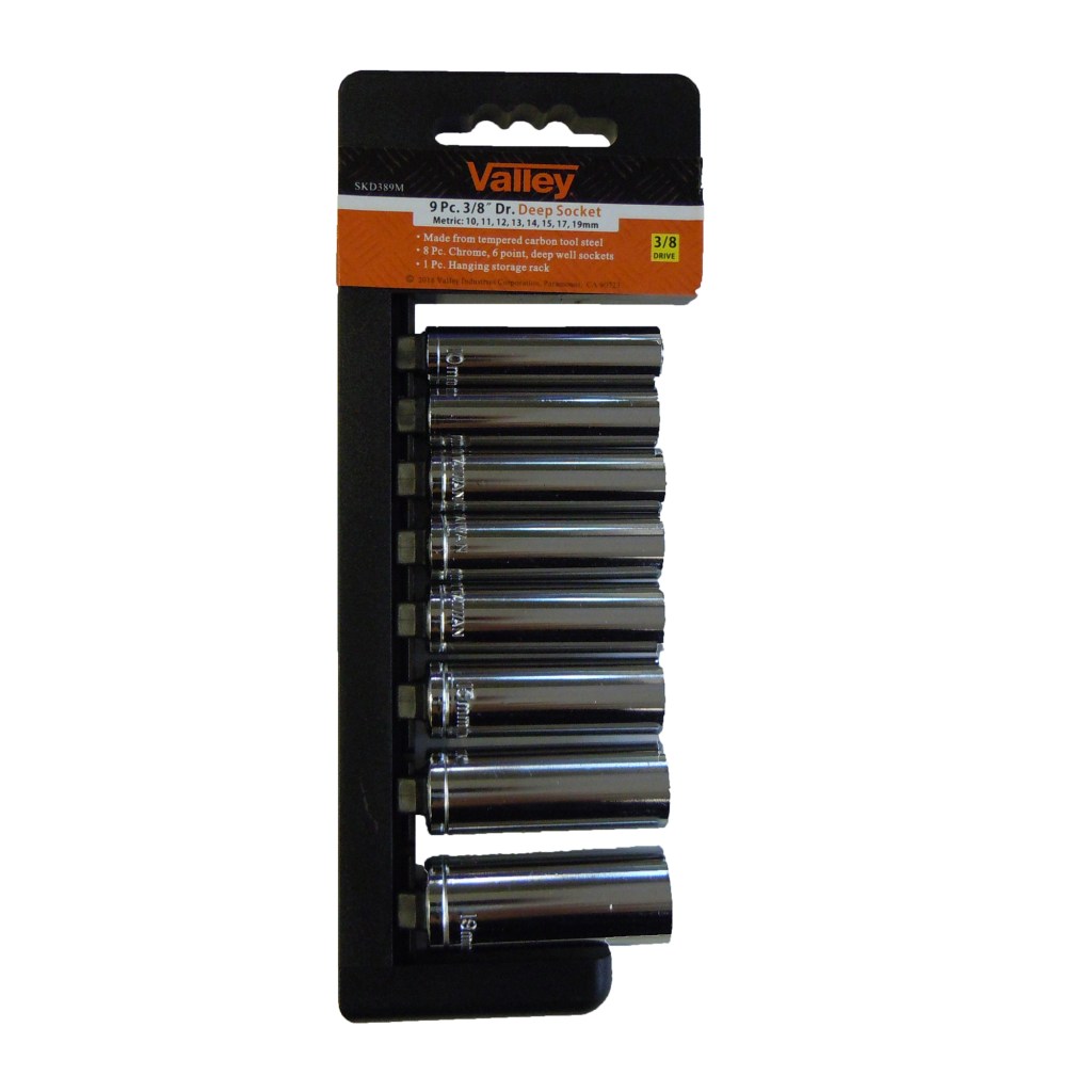 9 PC. 3/8" DR. DEEP SOCKET (MM)