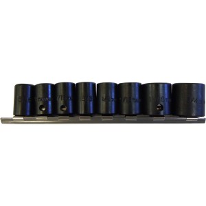 9 PC. 3/8" DR. SHALLOW IMPACT SOCKET (MM)