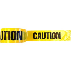 3" X 1,000 FT. CAUTION TAPE - 2.0 MIL