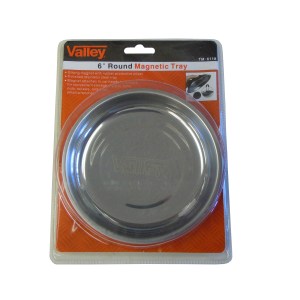 6" X 1-1/8" MAGNETIC TRAY, CIRCULAR