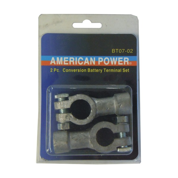 Battery Terminal Conversion Kit 2 PC. CONVERSION BATTERY TERMINALS - CARDED - Valley Industries Corporation