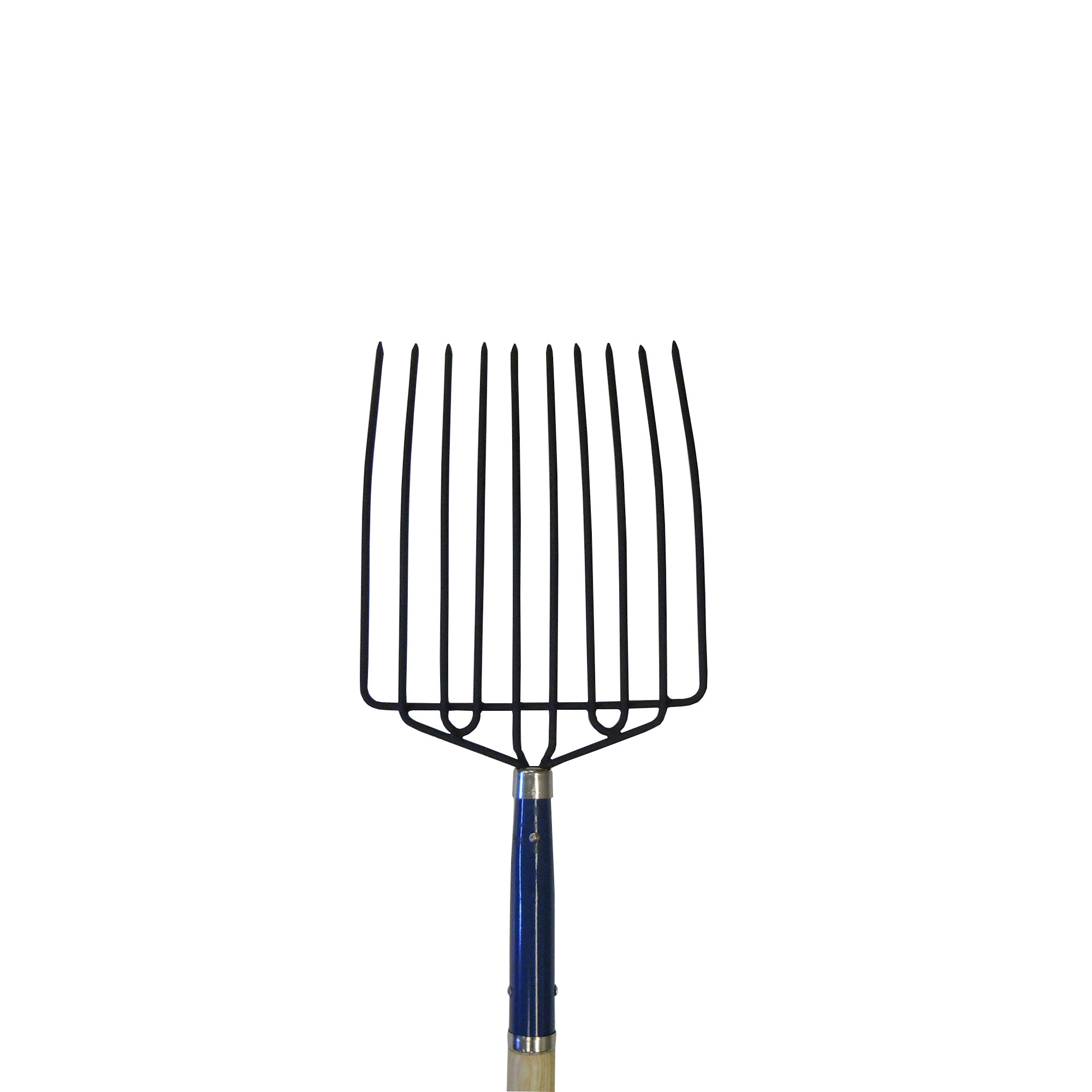 10 TINE MANURE/BEDDING FORK, 30" WOOD HANDLE, D-GRIP - Image 5